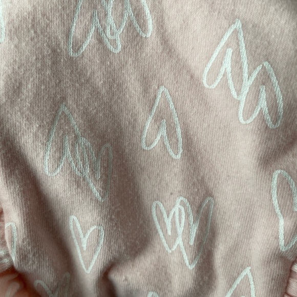 Baby girl bundle Floral and pink clothes tutu, shows, onesies, sleepers&jacket - Picture 12 of 14